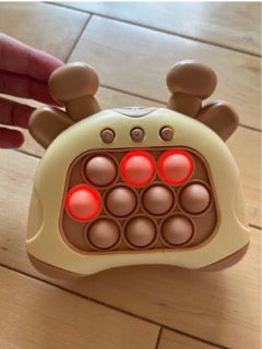Juego Electrónico Pop It, Consola De Juegos De Empuje Rápido