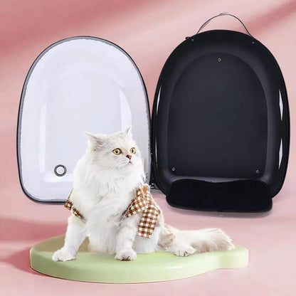 MOCHILA TRANSPORTADORA DE MASCOTAS DE ACRILICO TRANSPARENTE CON VENTILACION [BAG52]