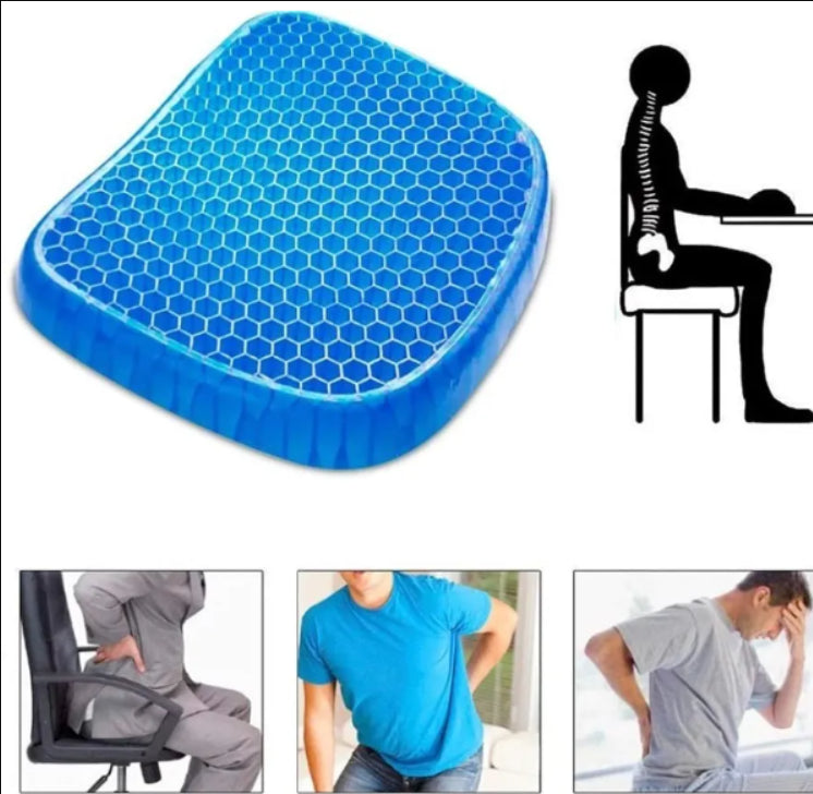 Cojin Gel Silicon Ergonómico Asiento