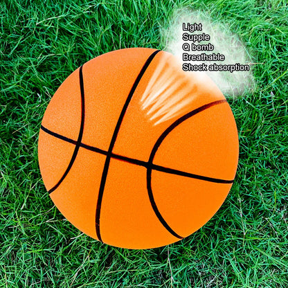 balon de Baloncesto silencioso, pelota de baloncesto silenciosa, pelota de baloncesto de espuma, pelota de baloncesto silenciosa, pelota de baloncesto de 18/21/24 cm, juguetes deportivos de fútbol que rebotan