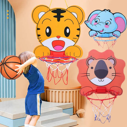 Mini aro de baloncesto, juguetes de jardín para interiores MontessoriBoy, juegos de baloncesto para deportes al aire libre, juguetes para niños, juguetes para bebés, juguetes para niño